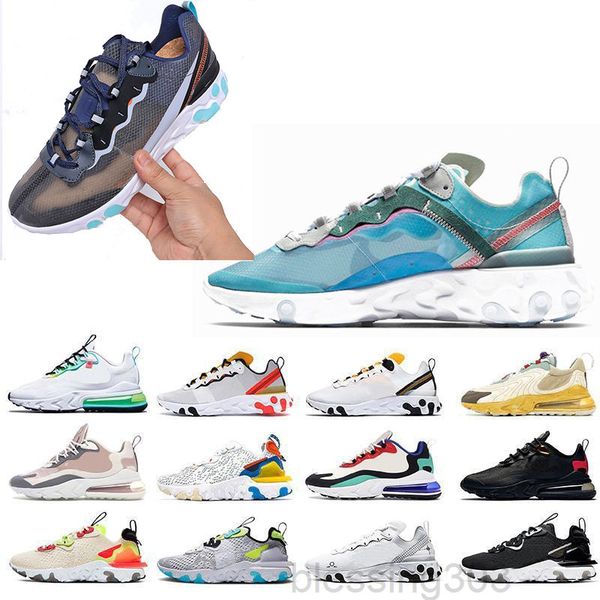 

undercover x upcoming react element 87 pack white gold sneakers brand men women trainer men women designer casual shoes zapatos hkrr