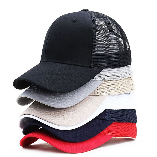 

richardson trucker hats 6 panels mesh trucker cap baseball hat, Blue;gray