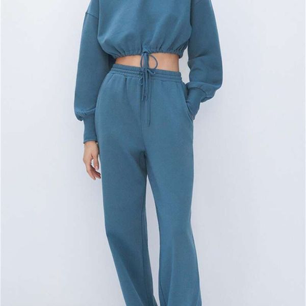 

y style new autumn sea blue women's hem take off sports casual short sweater, Black