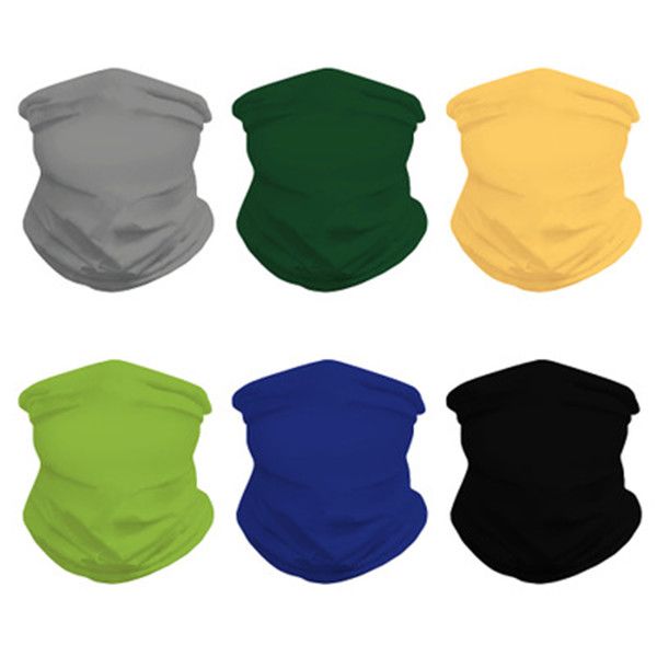 

cycling caps & masks sport face mask bike cap for outdoor sunscreen towel bib cover magic headband moisture wicking and breathable riding, Black