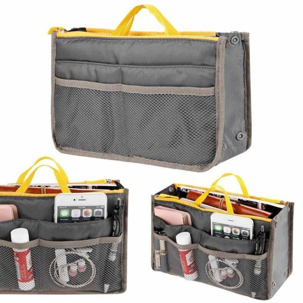 

storage bags women lady travel insert handbag organiser purse large liner comestic organizer