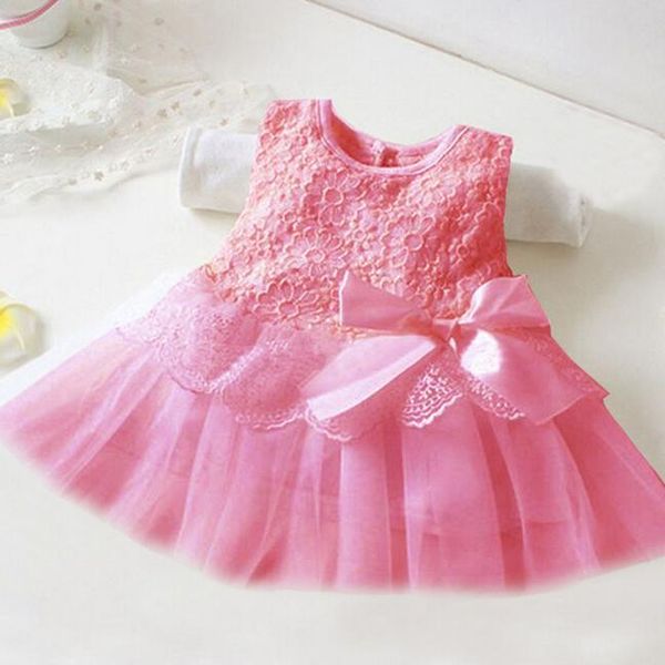 

girl's dresses leader 2021 elegant baby kid girl princess dress formal pageant party bridesmaid lace gown for girls clothes, Red;yellow