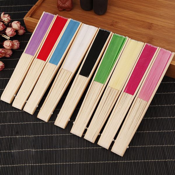 

personalized printing silk text on shipping hand fans nice wedding party gift