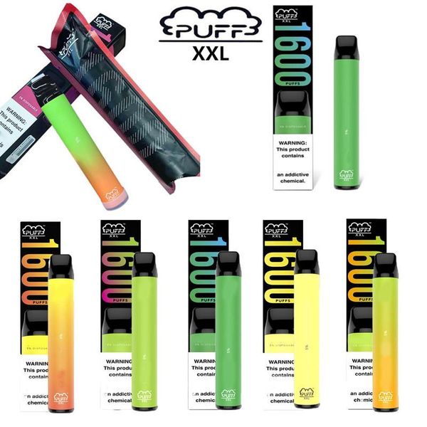

pen xxl stockpuff disposable xxl kit device pods puff vape puff battery bar cigarettes 850mah 1600 pre-filled in disposable e puffs egcqk