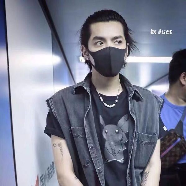 

мода trend all-match titanium steel pearl ожерелье красная мода круглый хип хоп фабрика прямых продаж sqcwru dh_seller2010, Black