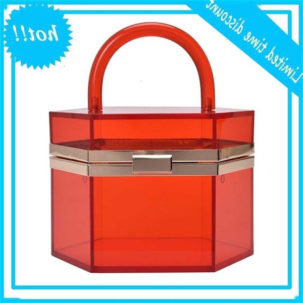 

clear purse acryl box evening clutch handbag for women a69c