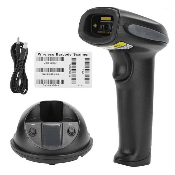 

barcode scanner wireless for warehouse dedicated usb data transmission red light scan gun1