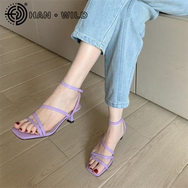 

women sandals summer stilettos ankle buckle strap rome sandals ladies open toe party fashion high heel shoes1, Black