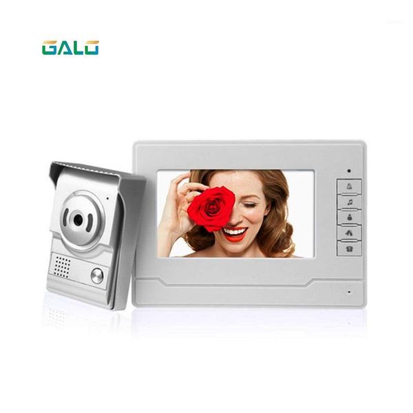 

video door phones home intercom phone 7 inch monitor doorbell camera with outdoor waterproof kit optional1