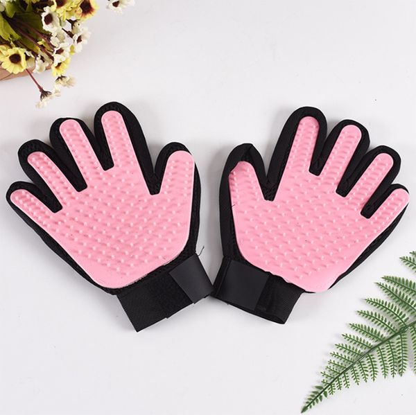

mitts dog pets cleaning glove pet bath grooming hair clean factory price skin care animal modeling shower brush pi