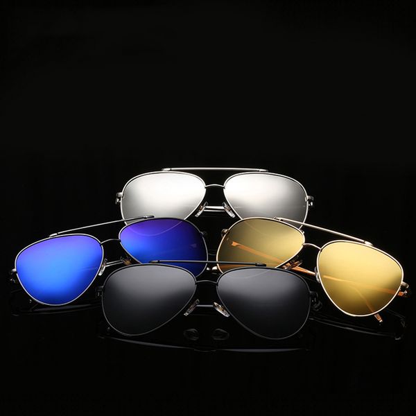 

2021 new metal polarized sunglasses men driver mirror glasses male fishing female eyewear beach enjoy sun shade wd0857 yk92, White;black