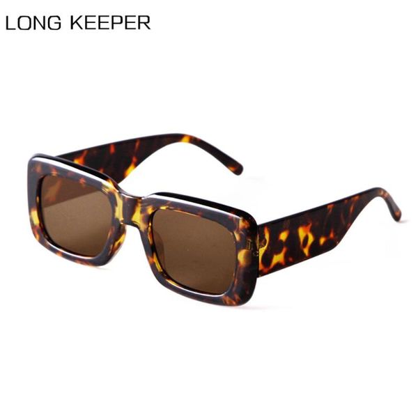 

Thick Square Women Sunglasses 2021 Brand Design Rectangle Leopard Frame Sun Glasses Ladies Retro Oculos Lunette De Soleil Femme, White;black