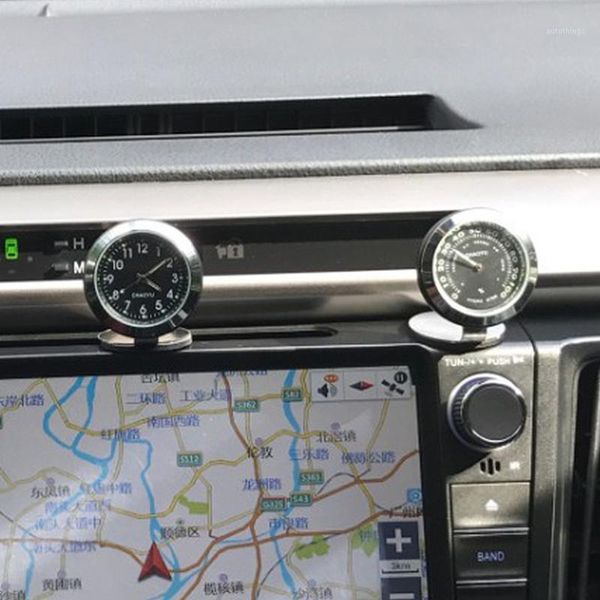 

ornaments charms watch clock dashboard car hygrometer accessories temperature digital interior1