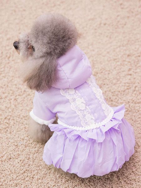 

cute cotton padded teddy fluffy skirt cat small dog pet thickened autumn and winter cloth