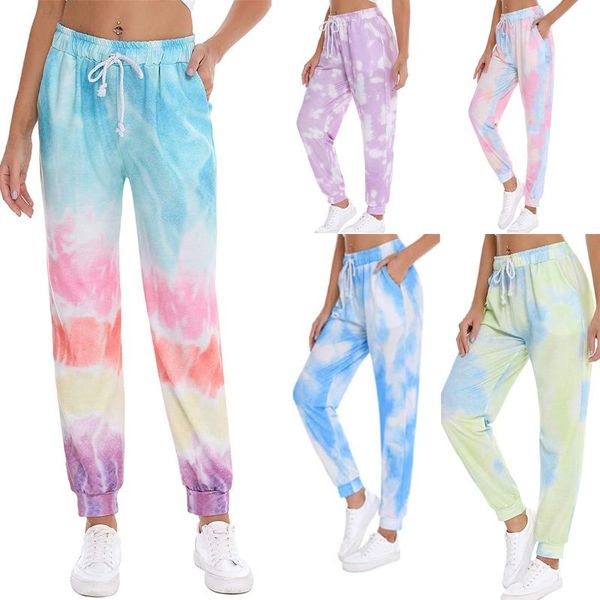 

hirigin 2021 fashion summer autumn ladies sports trousers, girls breathable simple style random dyeing ankle banded pants, Black;white