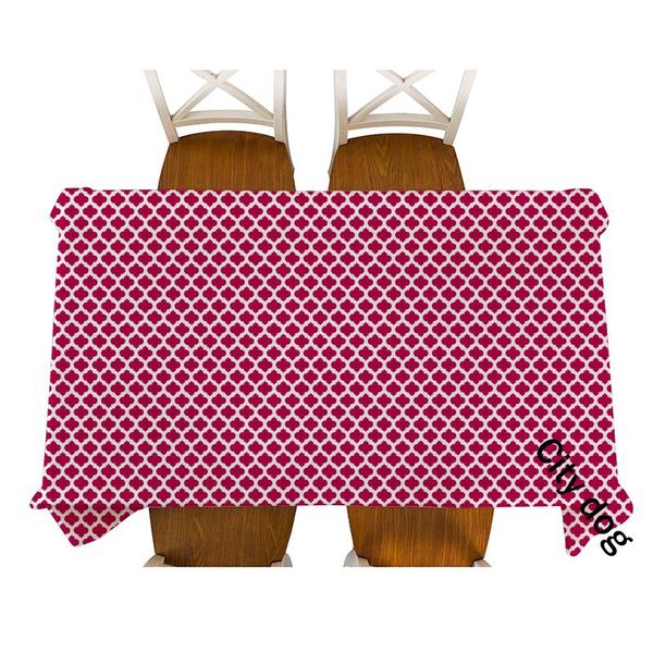 

пастырское стиль декоративные черный синий серый геометрическая скатерть водонепроницаемый хлопок белье скатерти обеденный стол обложка для