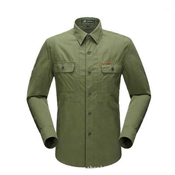 

quick-drying men's cotton army green tactical clothing outdoor camping long-sleeved shirts turn-down collar large size1, White;black