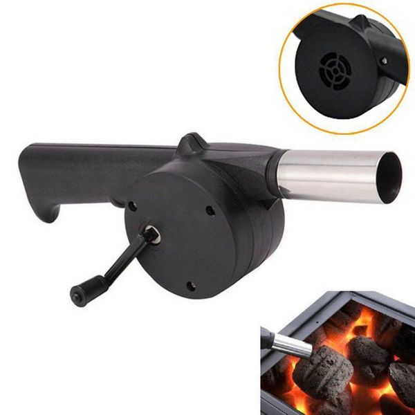 

25# outdoor bbq hand crank powered fan air blower for picnic barbecue fire equipment hand crank powered air blowers bbq1