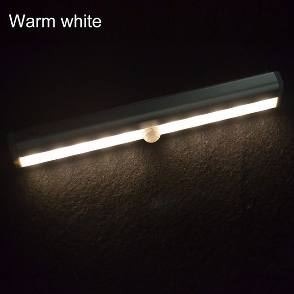 

6 /10 leds under cabinet light pir motion sensor aaa battery powered wireless smart off/on night lamp emergency lighting