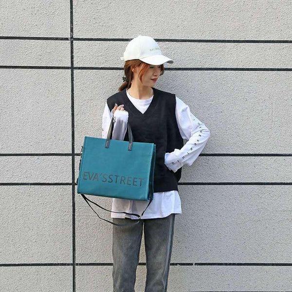 

ladies canvas bag shopping bag student wild casual retro single shoulder oblique section bag large capacity literary handbag 2020 gift e