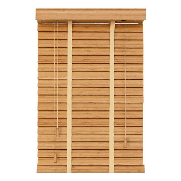 

customized size bamboo venetian blinds 50 mm slat bamboo blinds