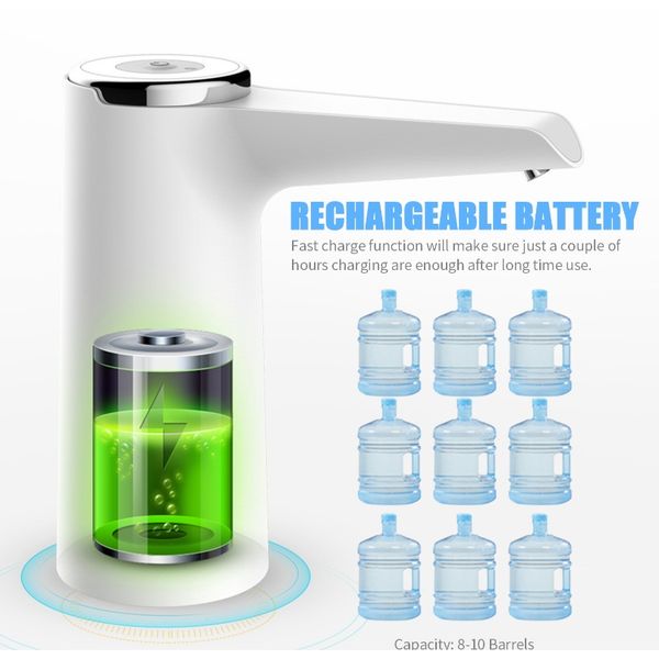 

electric water bottle dispenser pump matic electric drinking water jug pump usb charging water dispensing pump for home bbyzgw