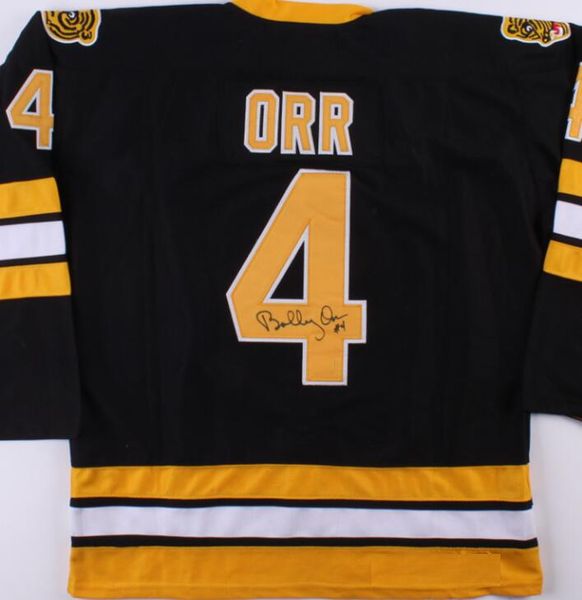 

gordie orr signed autograph autographed auto fans &tees jersey shirts, Black