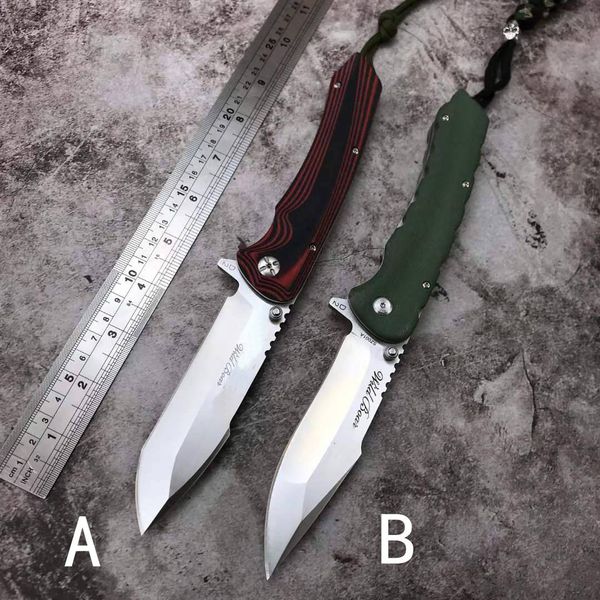 

wild boar sz002 portable tactical folding knife d2 blade g10 handle camping survival pocket knives outdoor