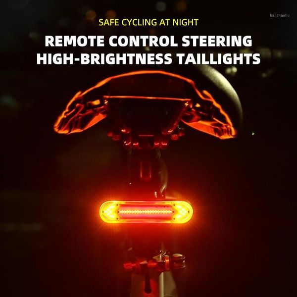 

bike lights smart turning signal cycling taillight intelligent usb bicycle rechargeable rear light remote control led warning lamp1
