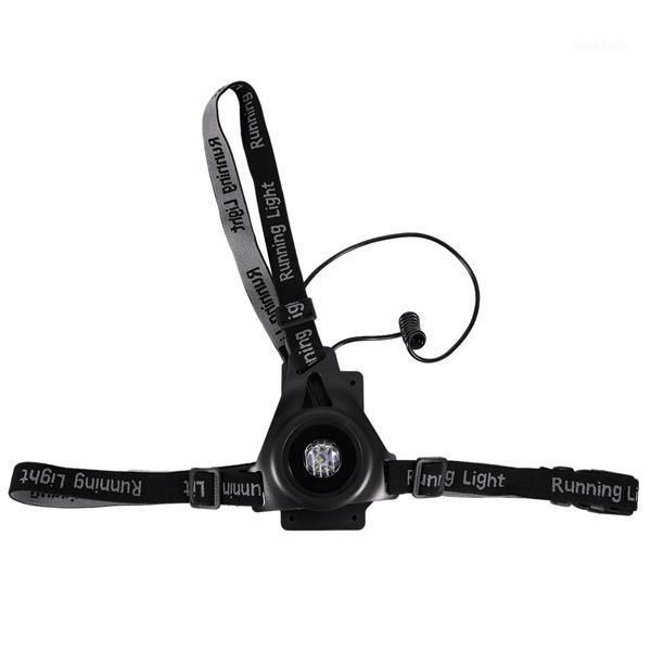 

outdoor sport led night running light usb rechargeable chest lamp jogging warning light cycling torch1
