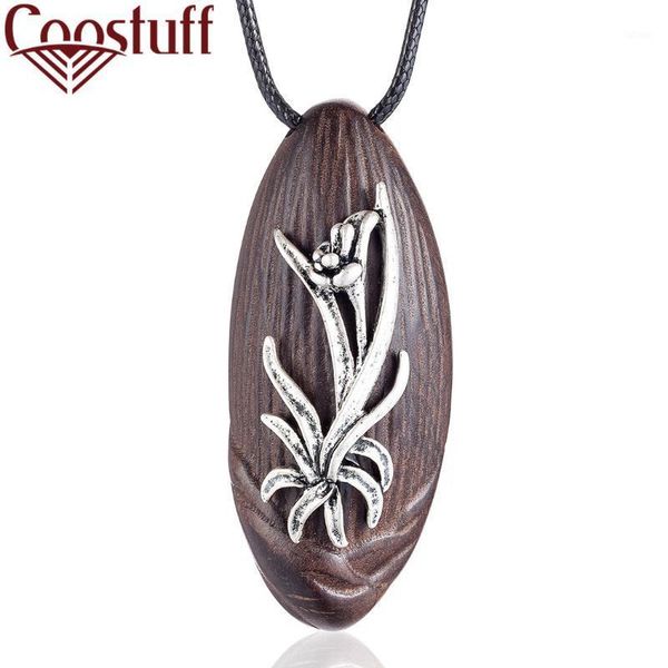 

fashion custom cute jewelry collar accessories jewerly valentines day gift choker womens necklaces sandalwood flower pendants1, Silver