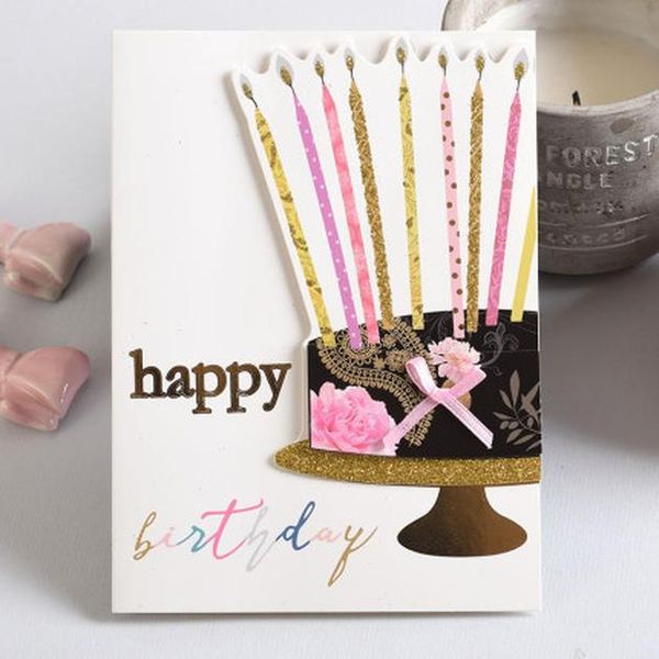 

блеск карты ручной работы цветок рождения подарочная карта дружба спасибо карту блеск ручной работы спектр качества jllvov