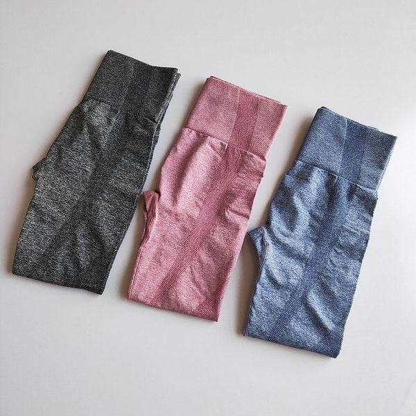 

seamless yoga pants women high waist sports legging wear for gym scrunch leggings kg-241, White;red