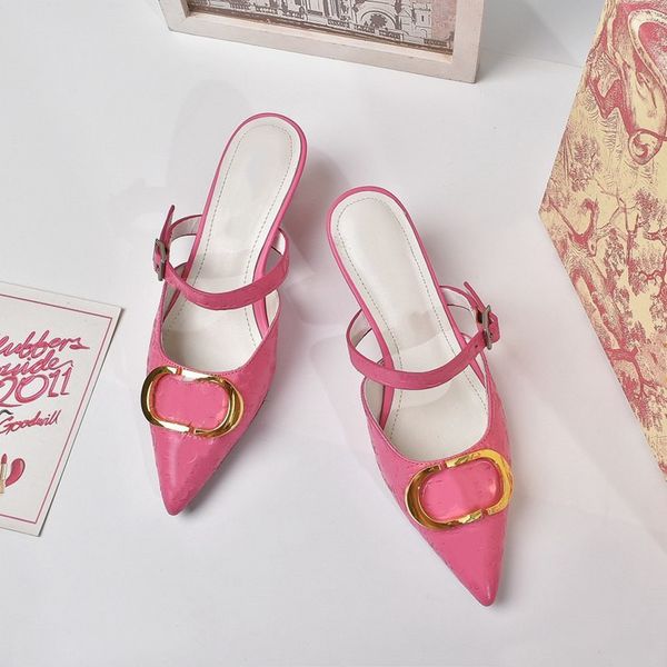 

d new luxury high heeled sandals medium heeled women designer sandals high heels summer r sandals wegeg, Black