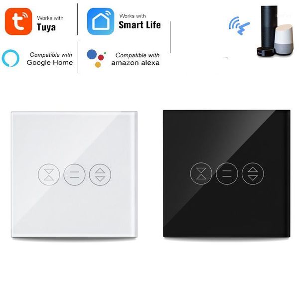

tuya smart life wifi curtain blind switch for roller shutter electric motor google home alexa echo voice control diy smart home1
