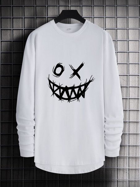 

men expression print tee b0cx#, White;black