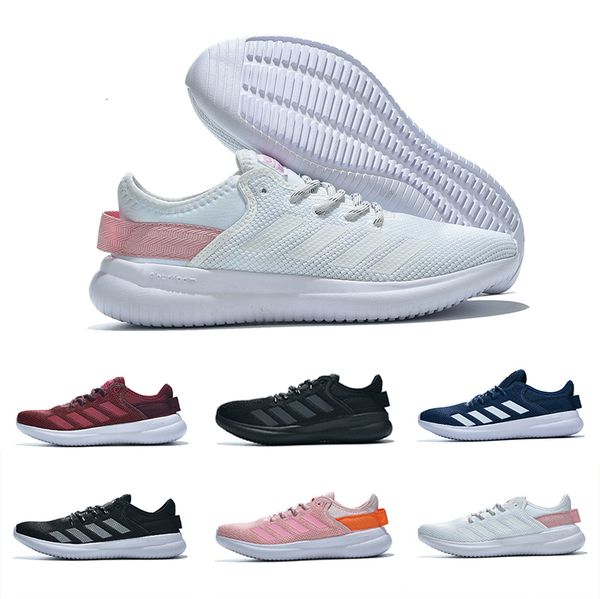 

black neo cloudfoam pure casual running shoes for black grey pink men women casual training sports sneakers 35-44