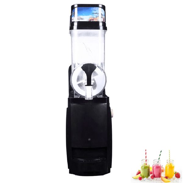 Slushy Machine Çift Tank Dondurulmuş İçecek Smoothie Dispenser Ticari Kar Erime Makinesi için Buz Soğutucu Yapımcı Yapıyor