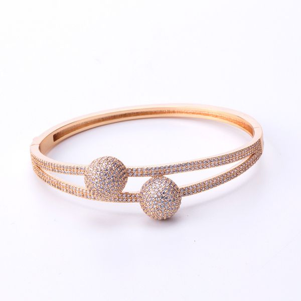 

earth full of stone ball opening sparkling style ring bracelet series, Silver