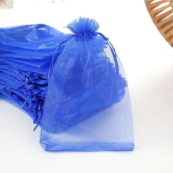 

100pcs organza bag translucent bags jewelry wedding candy packaging beads gift bag home decoration fp81