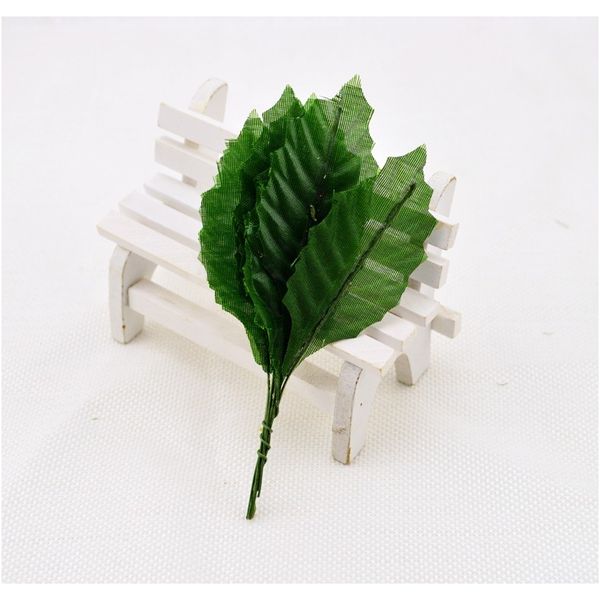 

20шт искусственные цветы розы листья шелковый цветок листья цветочные свадебные украшения для дома рождественские русцы упаковочные материал