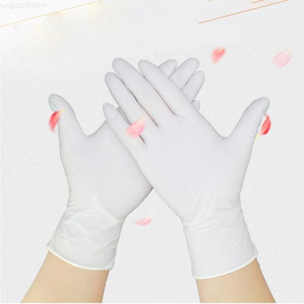 

100pcs/lot disposable nitrile latex household garden gloves home cleaning rubber proof m