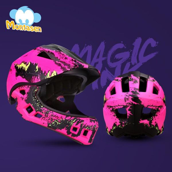 

caps & hats retail montasen child protective helmet full-face safety helmets mutifuntonal detachable and falf-face, Yellow