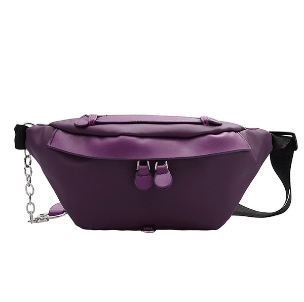 

2020 women waist bag fashion bumbag for woman crackle belt bag lady cross body bag sac banane chest qs