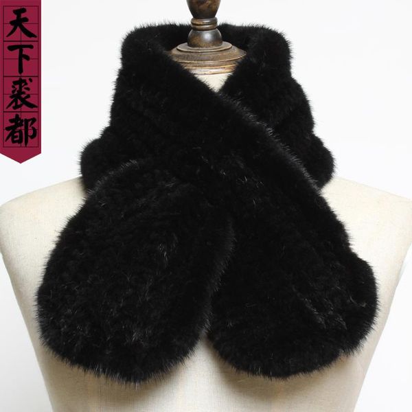 

scarves winter lady good quality authentic scarf natural warm knitted real 100% genuine, Blue;gray