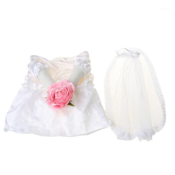 

dog apparel wedding suit pet cloak transfiguration crossdresser costume soft b2qb1