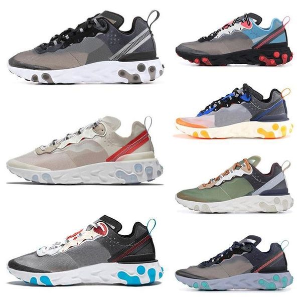 

new undercover upcoming react element 87 pack white epic sneakers brand men women trainer fashion luxury mens women designer shoes