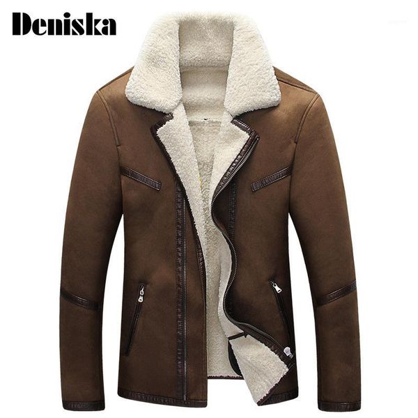 

2017 new arrival winter warm suede fur coat men,casual jacket men,wool liner coat men size l--xxxl1, Black
