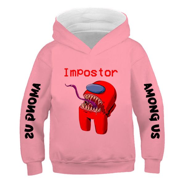 

fashion sweatshirt jacket 2021 new impostor hip hop among us hoodies kids video game sweatshirts cotton printed harajuku girls, White