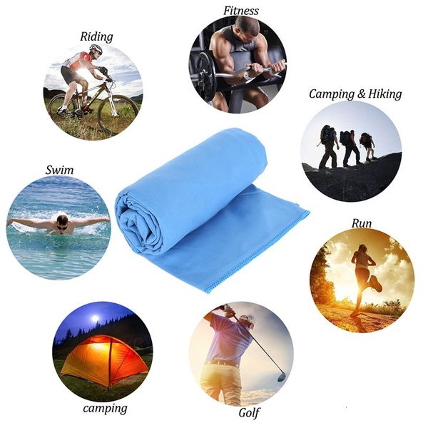 

quick-drying outdoor beach microfiber towel sports towels travel lightweight super absorbent pack for gym bthi